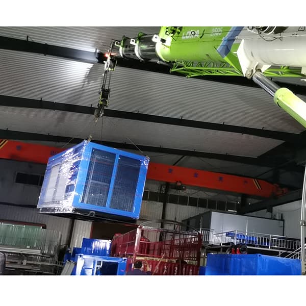 高壓水橋梁破碎設備裝車發貨