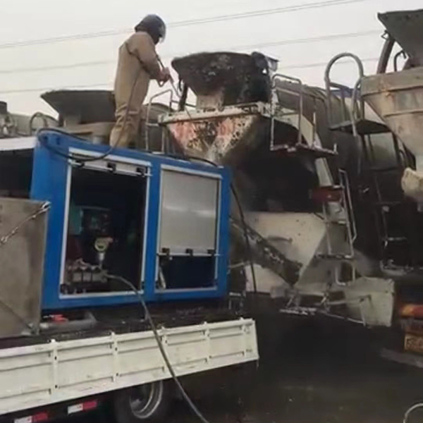 做混凝土攪拌站和水泥罐車(chē)清洗有前途嗎？